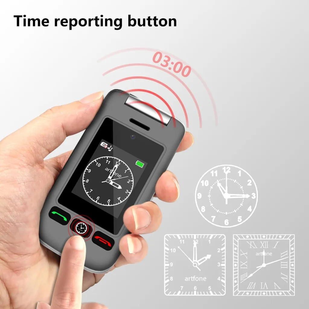 4G Flip Phone for Seniors and Kids