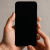 Phone ka black screen issue solve karte hue user